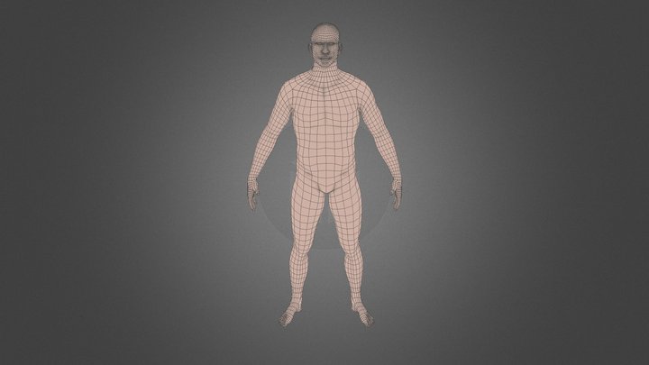 ANATOMY | Human Base Mesh 3D Model