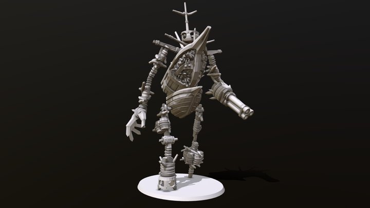 Necrofex Colossus (Totalwar: Warhammer) 3D Model
