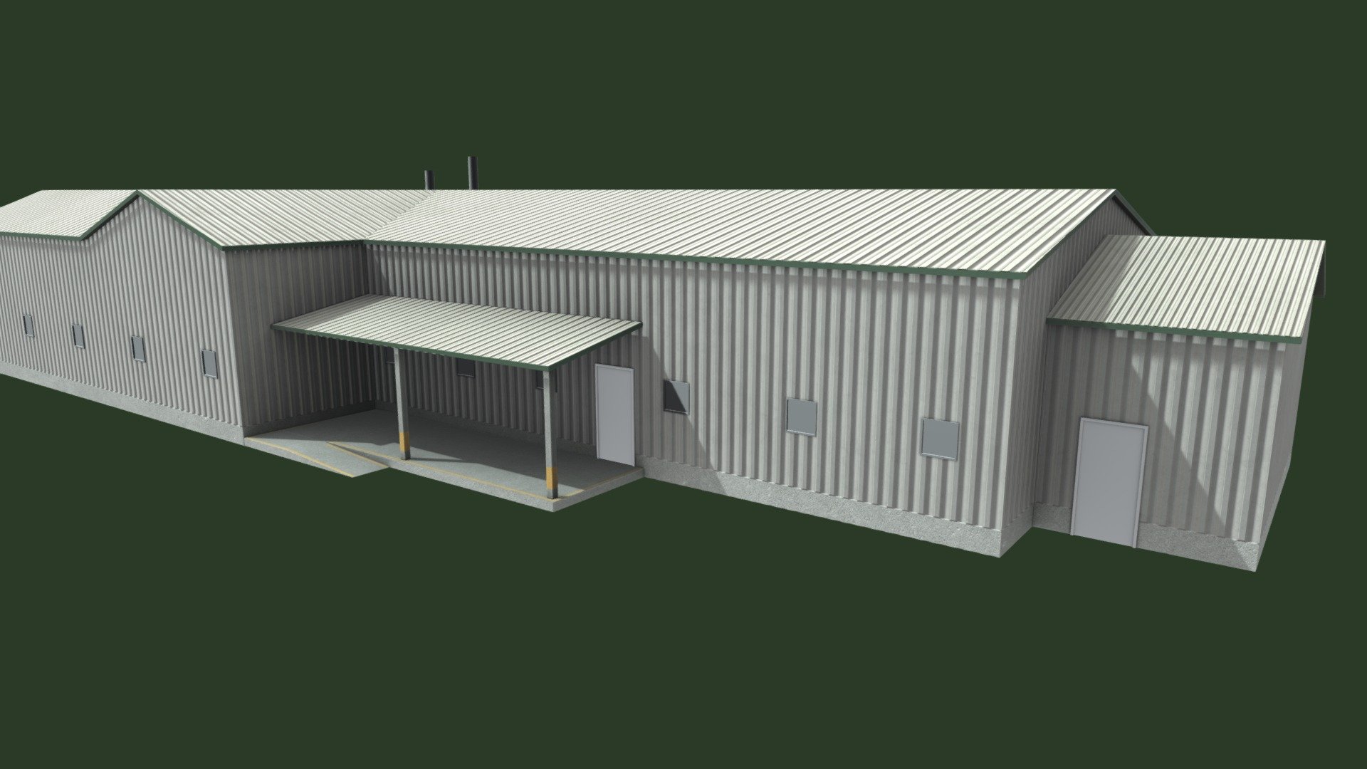 Canadian Generic Shed 5 - 3D model by leofallow (@leonardololnoo ...