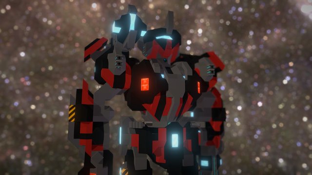 Mech- Achilles Mark Version 1.1 3D Model
