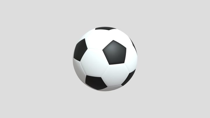 Soccer Ball 3D Model
