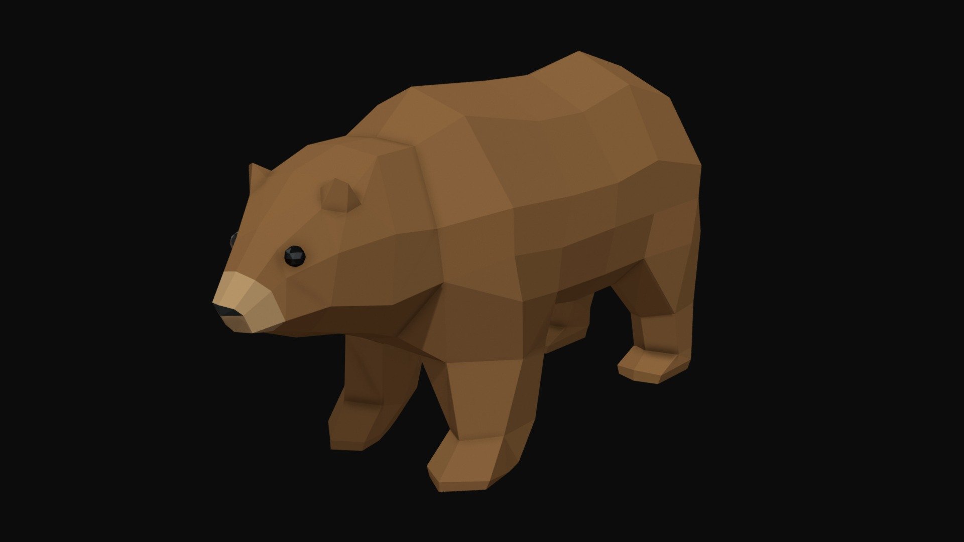 Bear Rigged Low Poly - Buy Royalty Free 3D model by Bundem Games ...