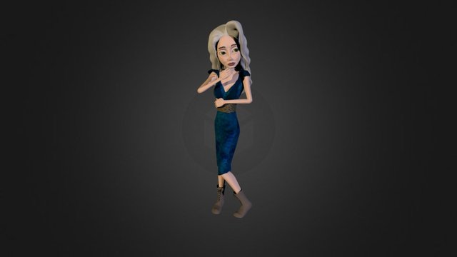 Daenerys 3D Model