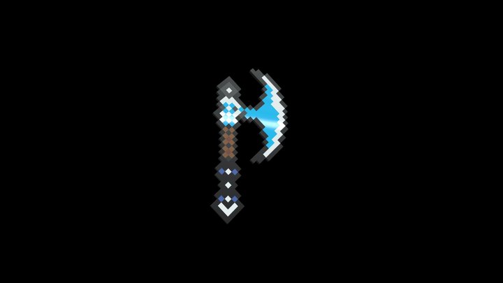 minecraft wallpaper diamond axe