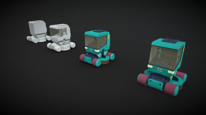 HW Retry: Boss - Pie. Stage Analyzing 3D Model