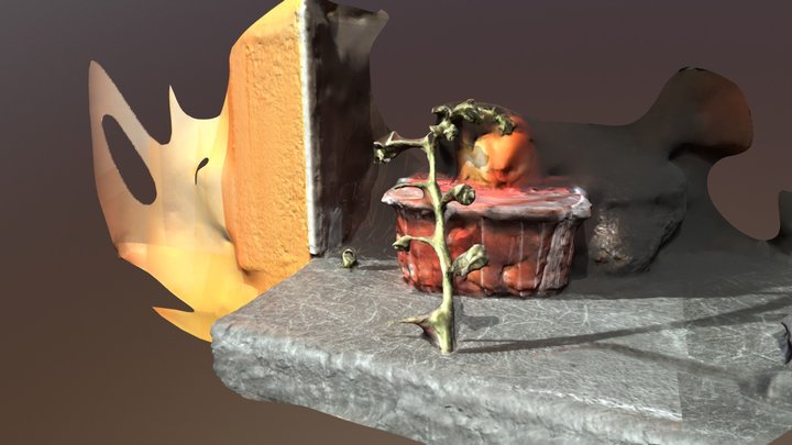 Tomato's in the Sun 3D Model
