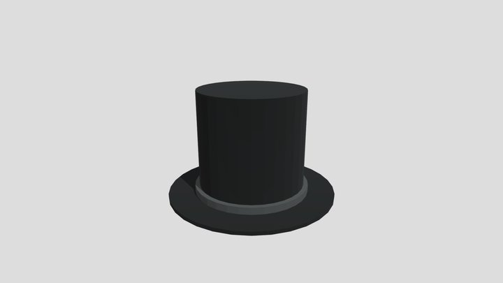 gorilla tag fan game top hat 3D Model