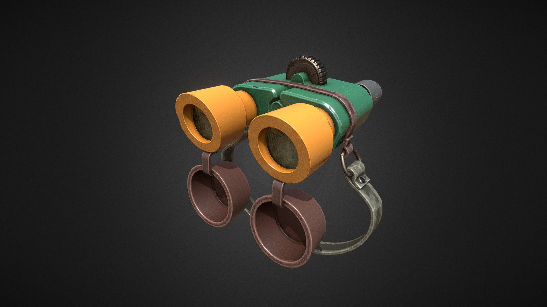Low Poly Binocular