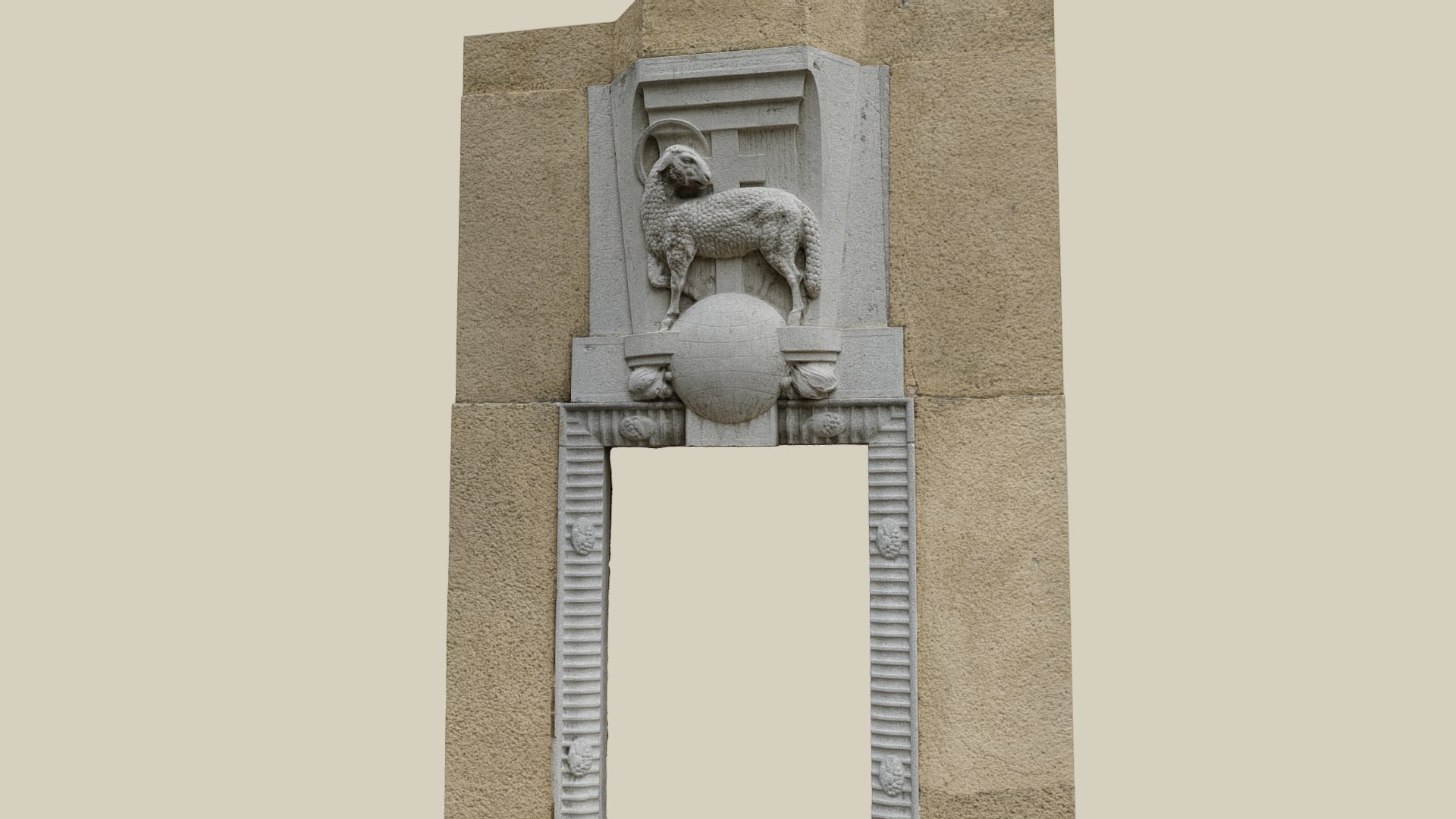 Agnus Dei — Sketchfab embed 3D viewer