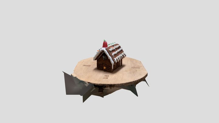 Gingerbread house 3D Model