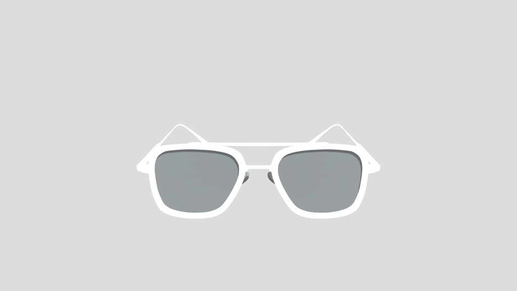 Ironman Glasses 3d Model