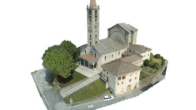 Tesserete - Chiesa di Santo Stefano - lug. 2016 3D Model