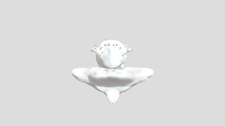 Receptionist/Demon 3D Model