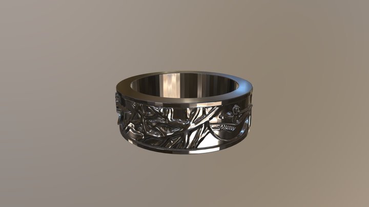 Henrik Ring Branches 3D Model