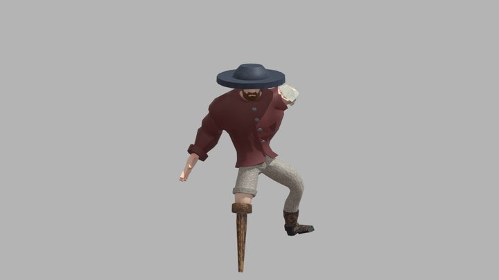 Dwarven Merchant 3D Model