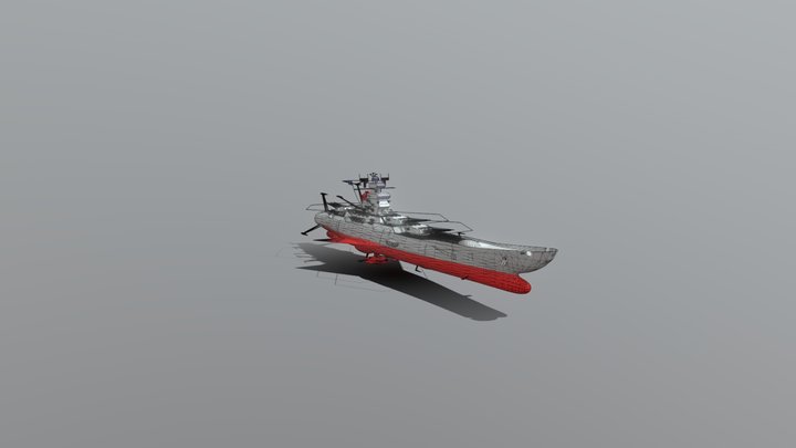 Uchuu+Senkan+Yamato 3D Model