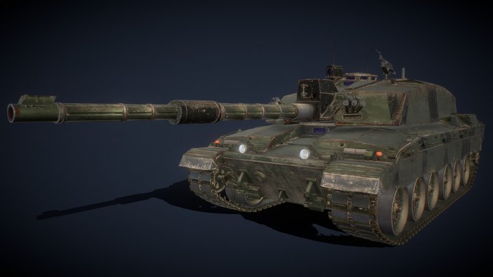 Challenger2 3D models - Sketchfab