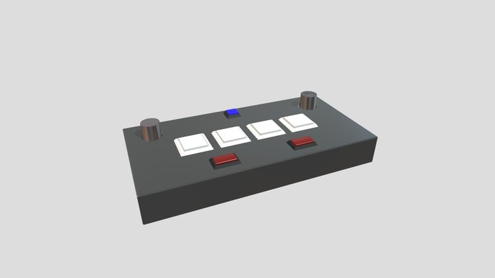 Sound Voltex Controller 3D Model