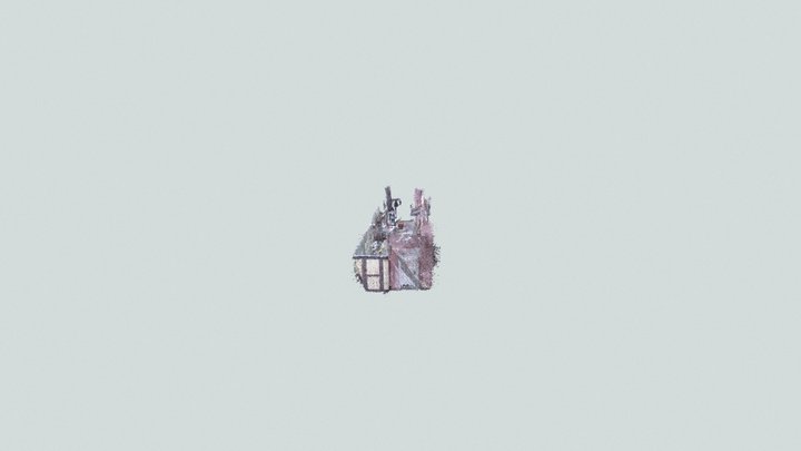 in a yard 3D Model