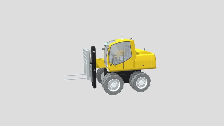 Forklifttt 3D Model