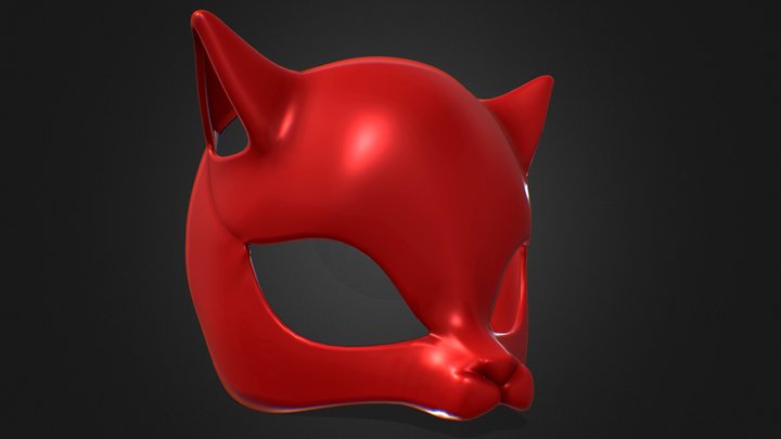 Ann Persona 5 Mask 3D Model