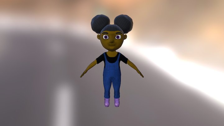 Gardener Character 3D Model