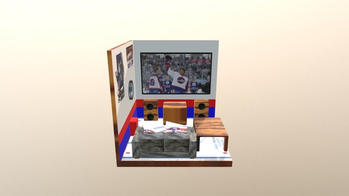 Mancave WPG JETS3 3D Model