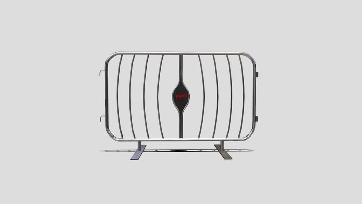 RZD (Police) Fence 3D Model