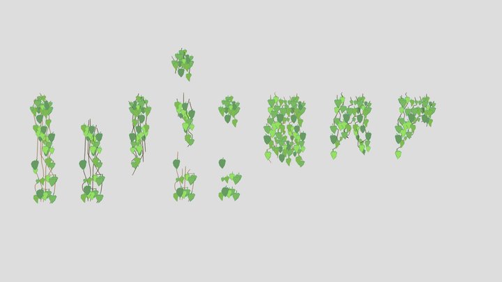 Vines 3D Model