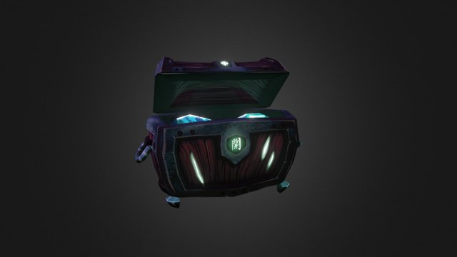 Treasure Chest 3D Model