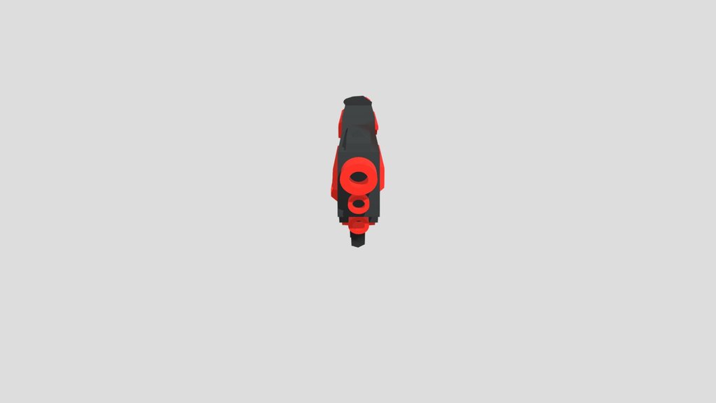 Modern Semi-Automatic Pistol – Game Ready PBR