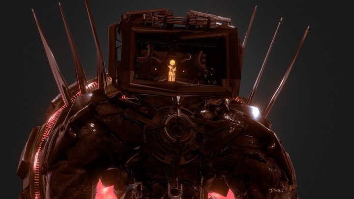 Watchman of Doom 3D Model