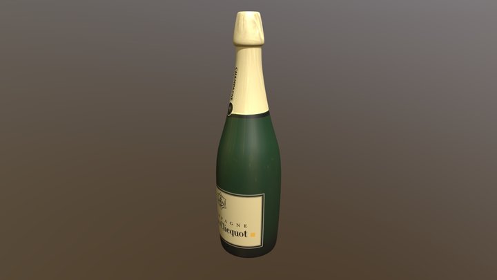 Champagne 3D Model