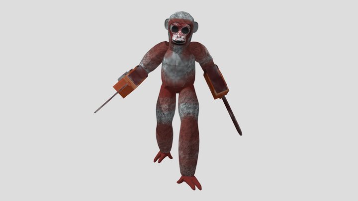 Saw runner from Roblox lethal ape not official 3D Model