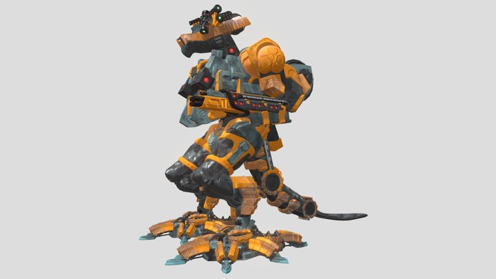 Metal Gear inspired Mech - Ghost 3D Model