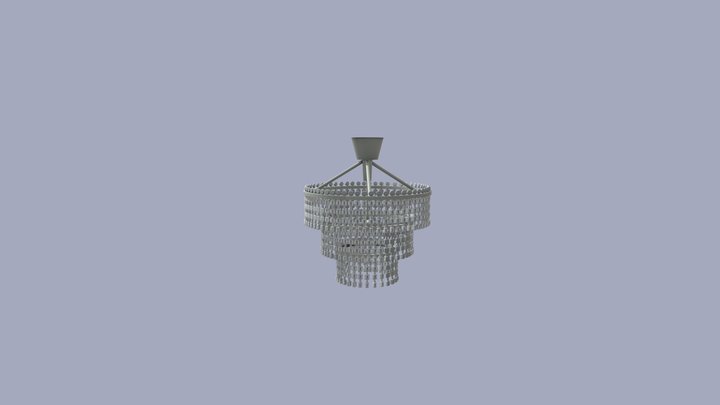 Lamp USSR (люстра СССР) 3D Model