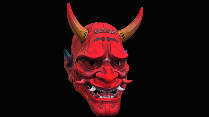 A monster mask 3D Model