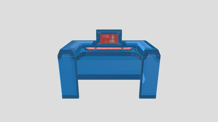 BlueComputer 3D Model