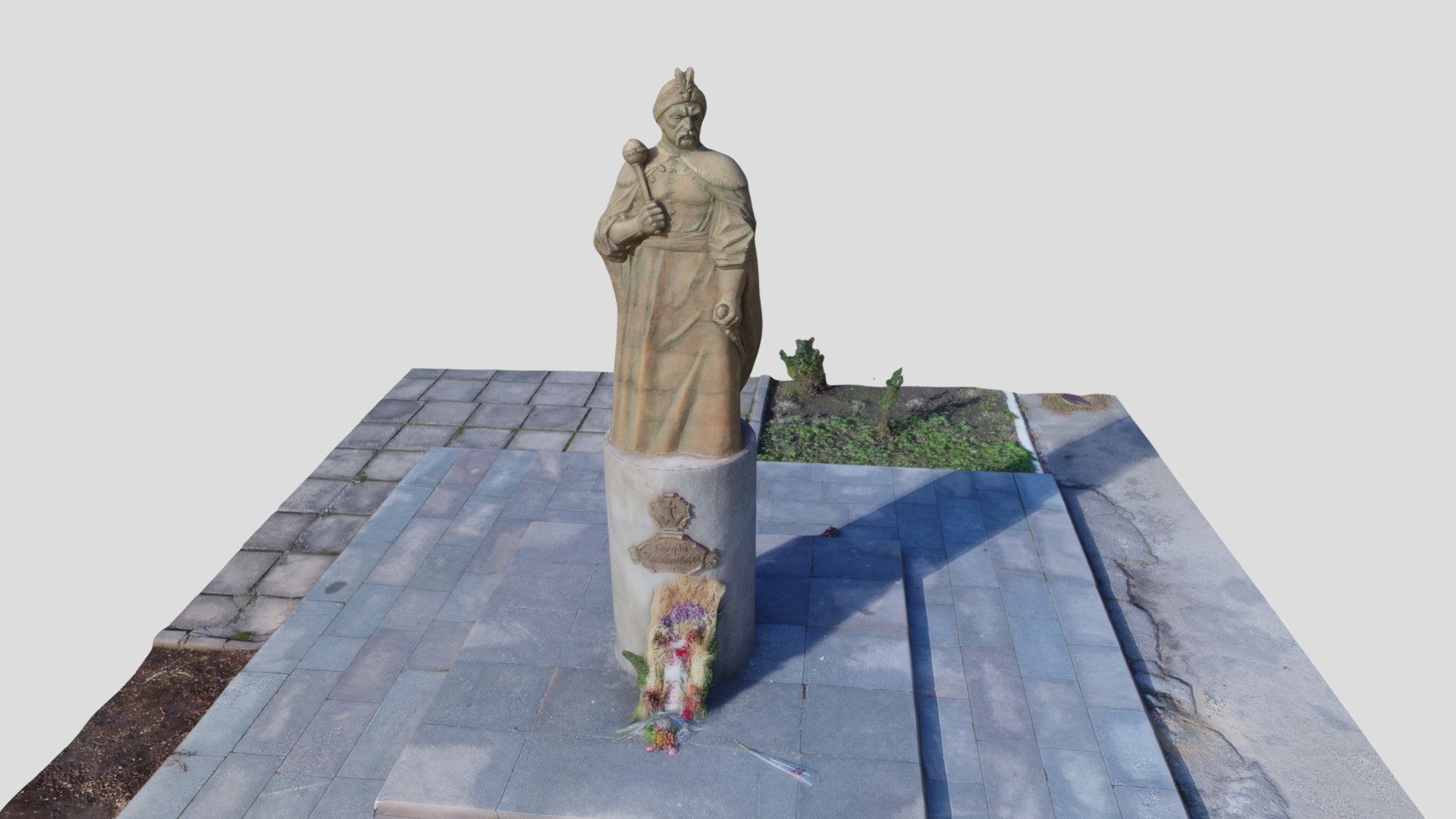 Monument to Bohdan Khmelnytsky in Lysyanka