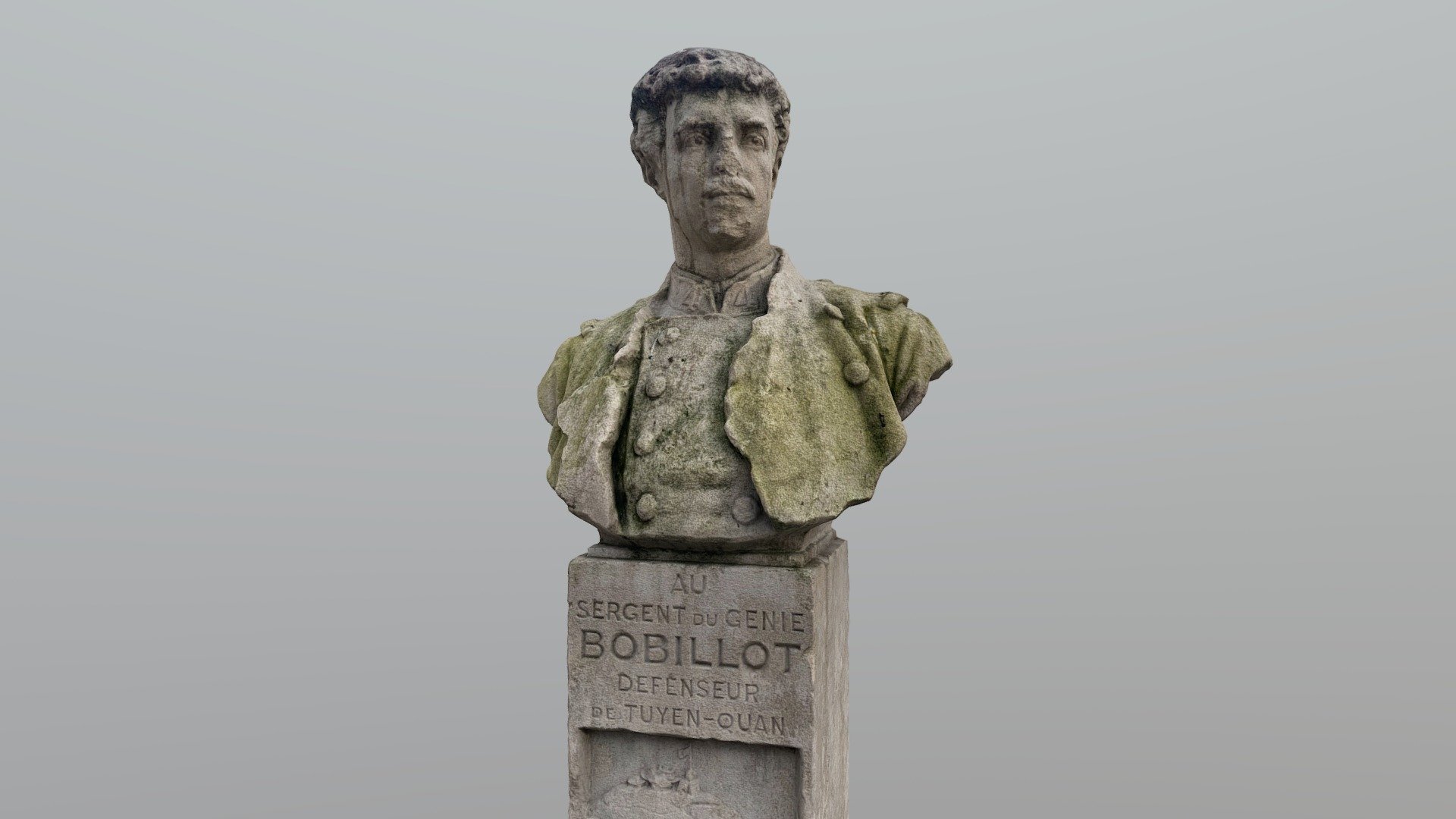Bust of the sergent Jules Bobillot
