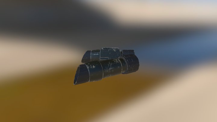 Post Apocalyptic Binoculars 3D Model