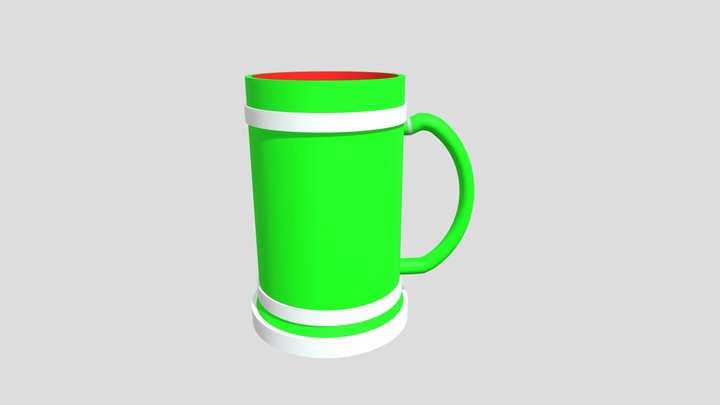 Higher Res Mug 3D Model