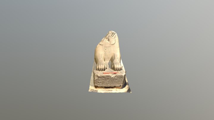 Statue of King Ramesses II 3D Model