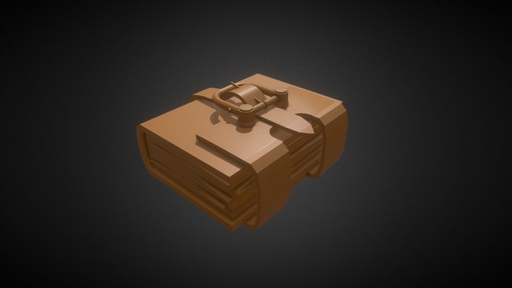 Book Model with Coloring 3D Model