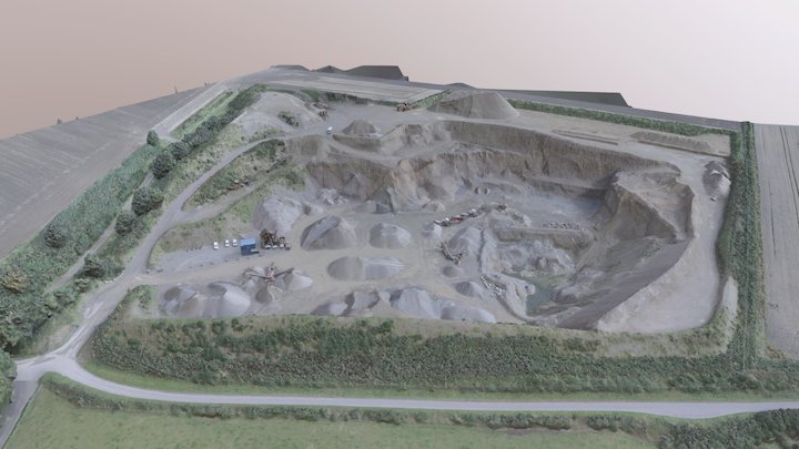 Quarry Survey 3D Model