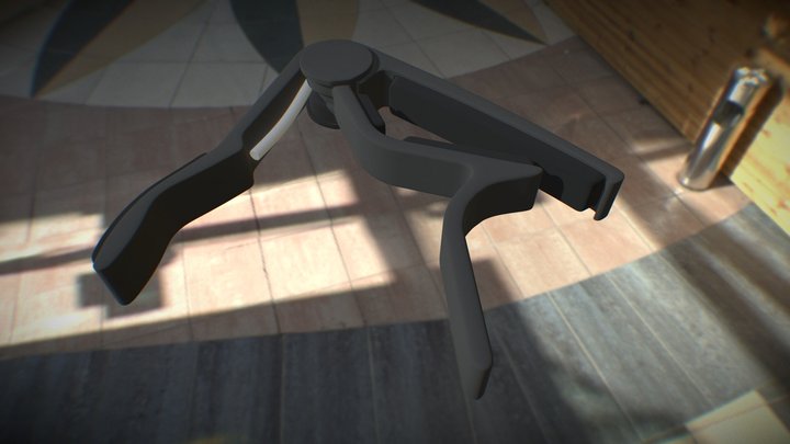 Guitar Capo 3D Model