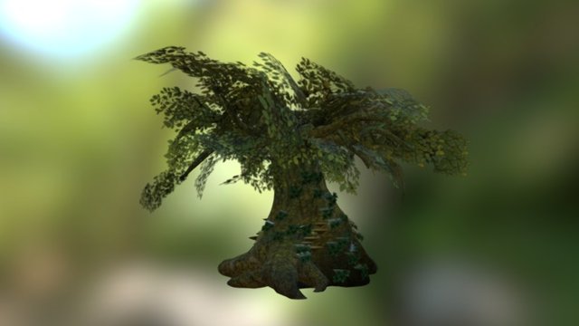 Giant Mother tree 3D Model