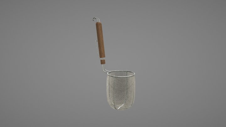 Noodle Strainer 3D Model