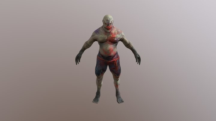 Ork Ghoul 3D Model