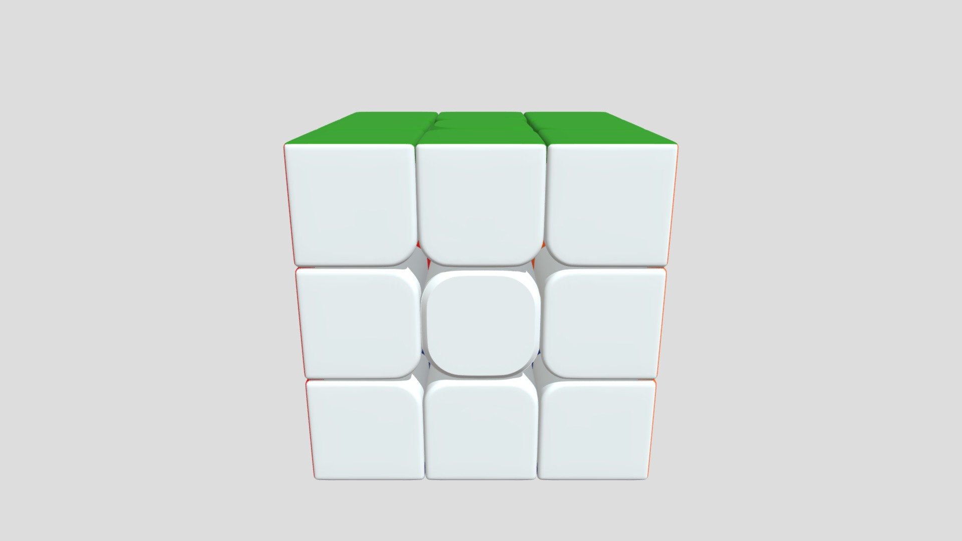 Rubik Cube 3D model - 3D model by ysharpshapes [2557c21] - Sketchfab